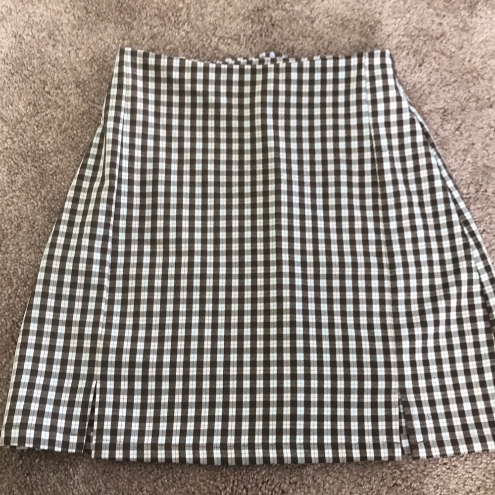 Brandy Melville plaid skirt